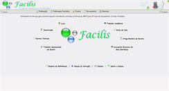 Desktop Screenshot of facilis.uesb.br